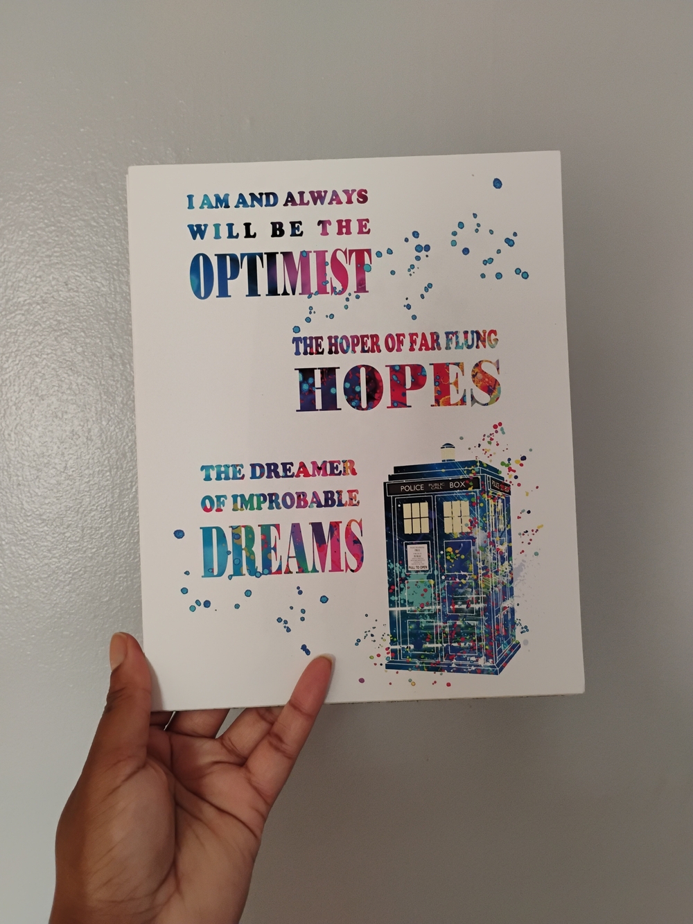 Dr. Who Wall Art